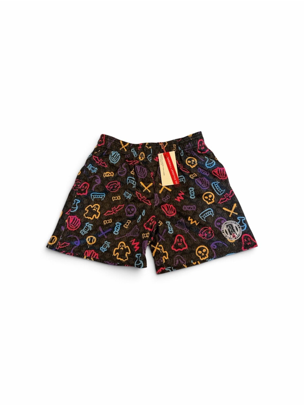 Baseball lifestyle 101 Youth spooky szn shorts
